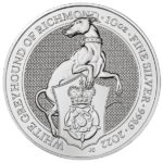 2022 British 10 oz Silver Queen's Beasts Greyhound