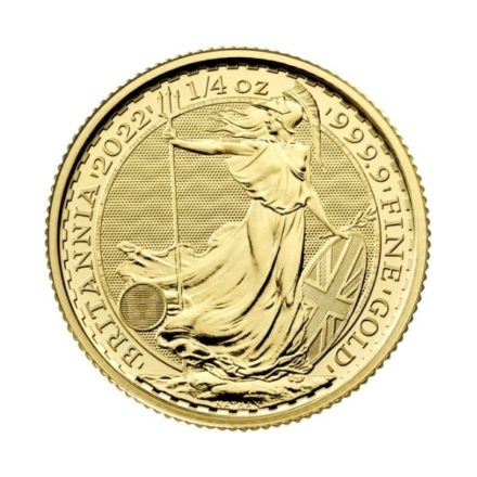 2022 British 1/4 oz Gold Britannia Coin
