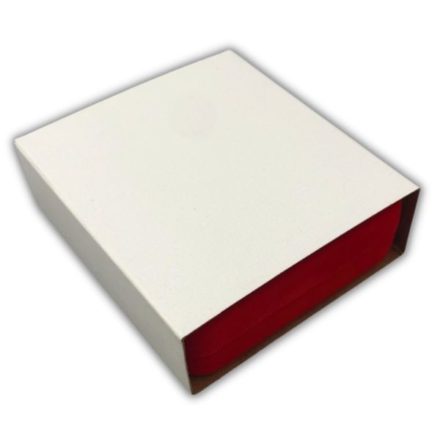 Red Velour Box In Sleeve