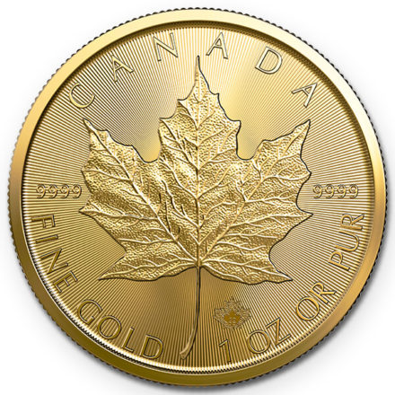 2022 1 oz Canadian Gold Maple Leaf Coin