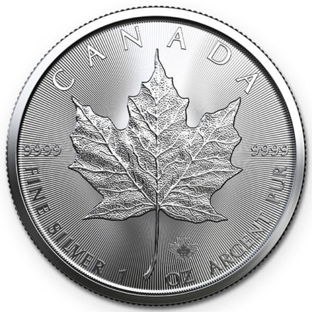 2022 1 oz Canadian Silver Maple Leaf Coin