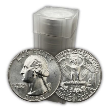 BU 90% Silver Washington Quarters $10 Face Value