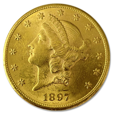 $20 Liberty Double Eagle Gold Coin BU