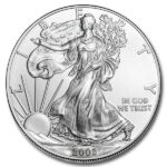 2002 American Silver Eagle Coin