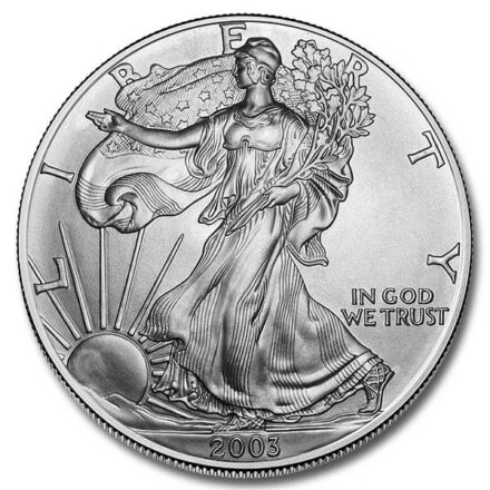 2003 American Silver Eagle Coin
