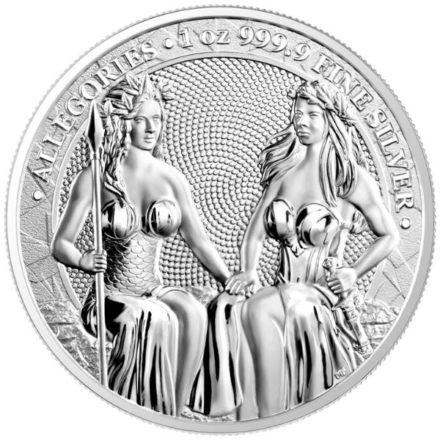 2021 Germania Mint Allegories 1 oz Silver Round