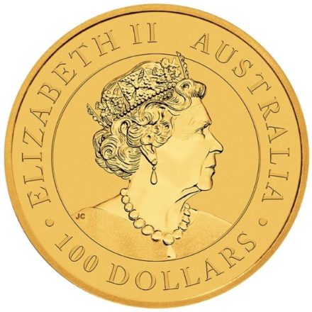 2022 1 oz Australian Gold Kangaroo Coin Effigy