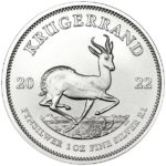 2022 1 oz South African Silver Krugerrand Coin