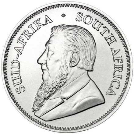 2022 1 oz South African Silver Krugerrand Coin Reverse