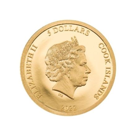 2022 1/2 gram Legacy of the Pharaohs Gold Coin Effigy