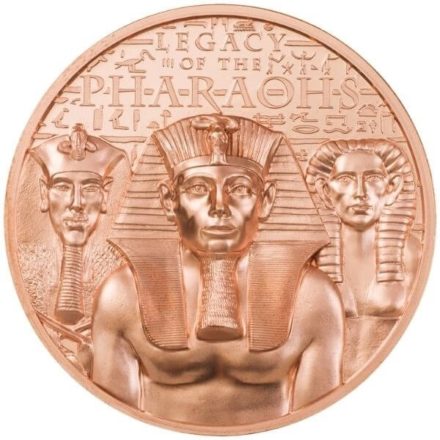 2022 50 gram Legacy of the Pharaohs Copper Coin
