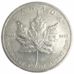 Cull 1 oz Canadian Silver Maple Leaf Coin