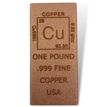 Element 1 Pound Copper Bar