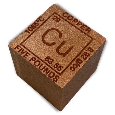 Element 5 Pound Copper Cube