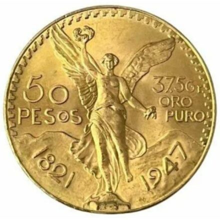 Mexican 50 Peso Gold Coin (AU)