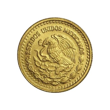 2021 1/20 oz Mexican Gold Libertad Coin Reverse