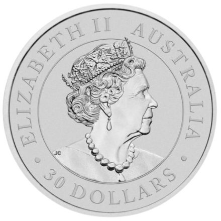 2022 Australia 1 Kilo Silver Koala Coin Obverse