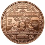 $2 Banknote 1 oz Copper Round