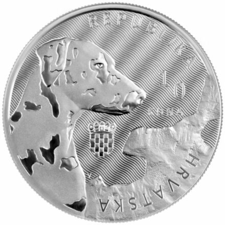 2021 Croatia 1 oz Silver Dalmatian Dog Coin