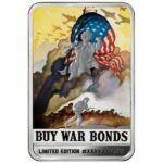 Buy War Bonds 2 oz Silver Bar