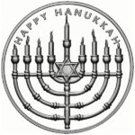 Happy Hanakkah 1 oz Proof Silver Round