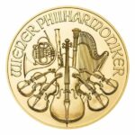 2022 12 oz Austrian Gold Philharmonic Coin Reverse