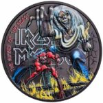 2022 Iron Maiden Number of The Beast 1 oz Silver Coin