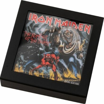 2022 Iron Maiden Number of The Beast 1 oz Silver Coin Box