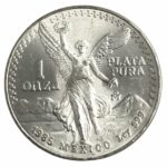 1985 1 oz Mexican Silver Libertad Coin