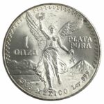 1986 1 oz Mexican Silver Libertad Coin