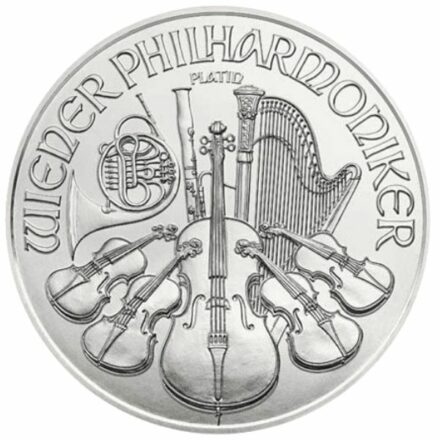 2022 1 oz Austrian Platinum Philharmonic Coin