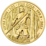 2022 1 oz British Little John Gold Coin Reverse