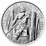 2022 1 oz British Little John Silver Coin Reverse