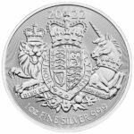 2022 1 oz British Silver Royal Arms Coin Reverse
