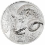 2022 1 oz Magnificent Argali High-Relief Silver Reverse