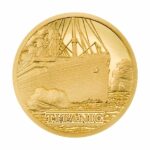 2022 12 Gram Titanic Gold Coin Reverse
