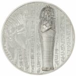 2022 1oz Mummy X-Ray Ultra High-Relief Silver Coin Reverse
