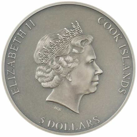 2022 1oz Untrapped High-Relief Antique Silver Coin