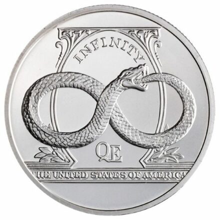 2022 2 oz Infinity High Relief Silver Round