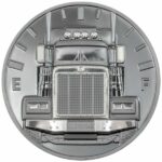 2022 2 oz Truck - King of The Road HR Silver Coin Reverse