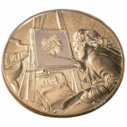 2022 2 oz Van Gogh Ultra High-Relief Silver Coin