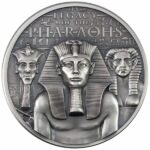 2022 3 oz Legacy of the Pharaohs Antique Silver Reverse