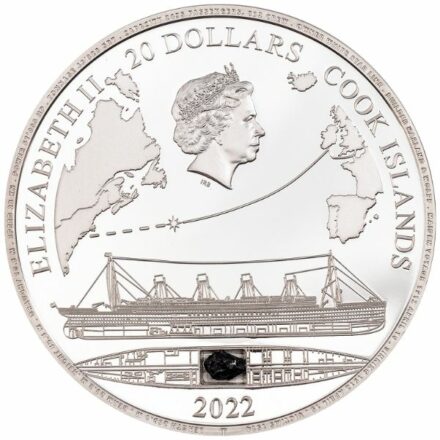 2022 3 oz Titanic Ultra High-Relief Silver Coin