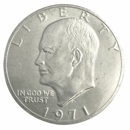Eisenhower 40% Silver Dollar Coin