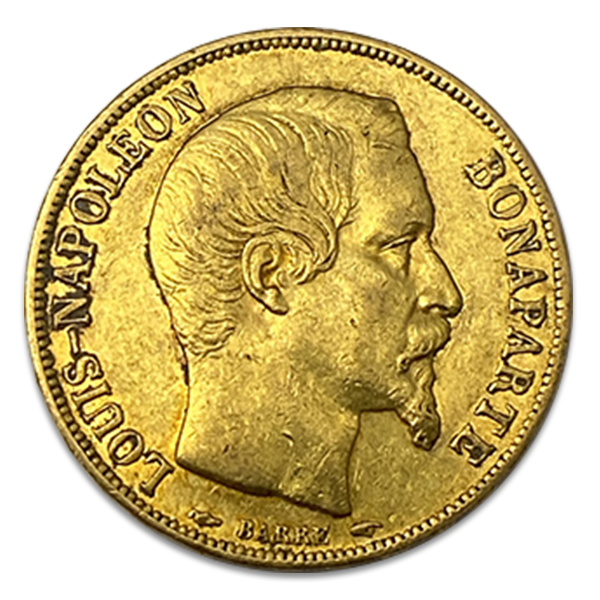France 20 Franc Gold Coin - Napoleon