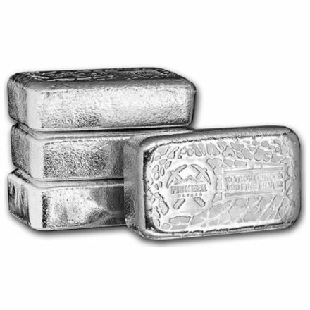 Pioneer Metals 10 oz Cast Silver Bar