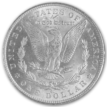 1883-CC Morgan Silver Dollar Coin - GSA Reverse