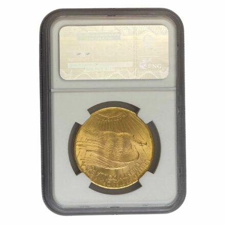 $20 Saint Gaudens Double Eagle Gold Coin NGC MS63