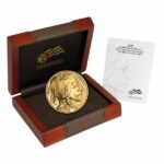 2008-W 1/2 oz Gold Buffalo Coin with Box & COA box