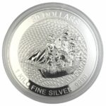 2022 Cook Islands 1 Kilo Silver HMS Bounty Coin